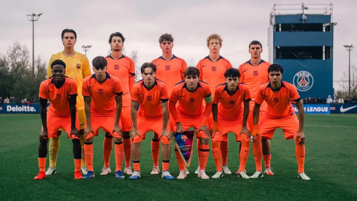 Foto Juvenil A Barcelona Tahan Imbang di Paris, Kurang Efisien di Depan Gawang