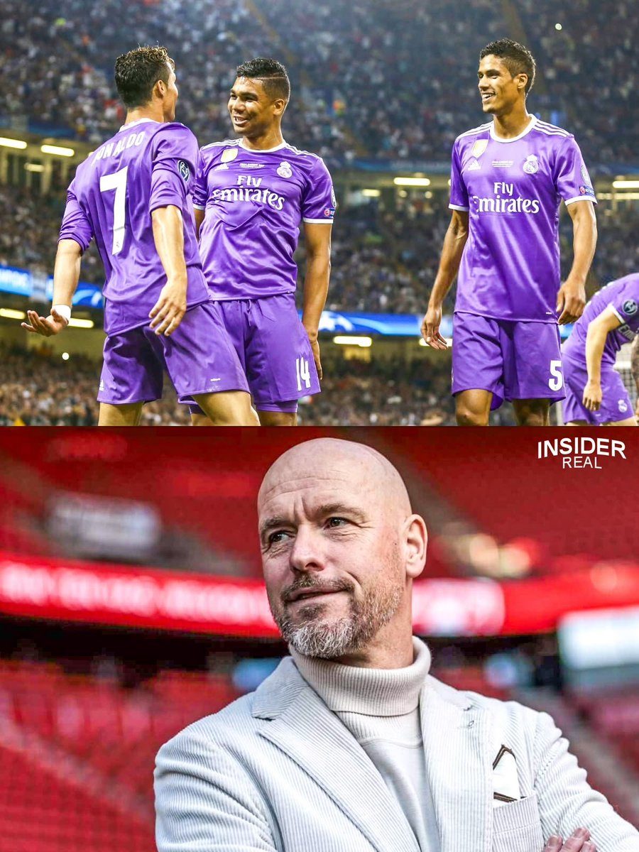 Foto Ten Hag: Mentalitas Real Madrid Dibawa Mantan Pemain ke Manchester United